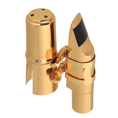 Yibuy Tenor Sax Mouthpiece B Brass #7 115mm