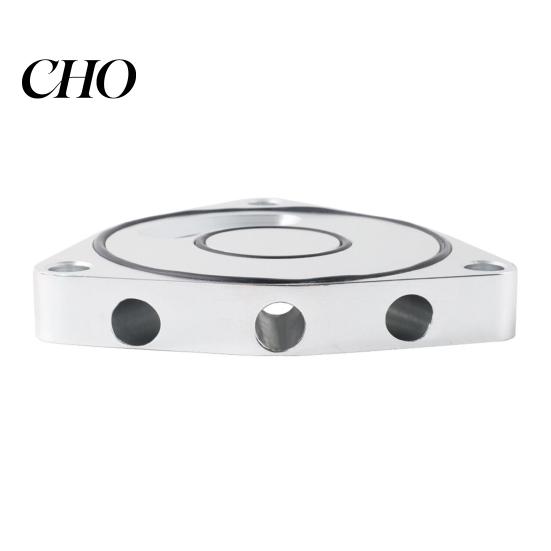 Precise Fit Turbo Valve Gasket BOV Plate for Honda Civic 2015-2021 1.5T, Embedded Rubber Turbocharger Aluminum Blow Off Replacement, Exhaust Seal High