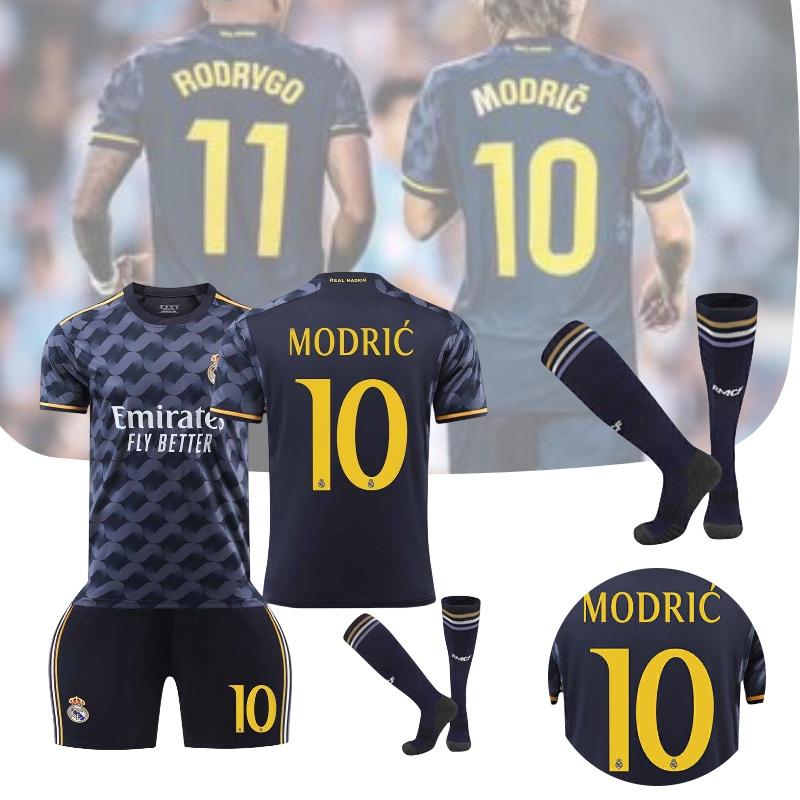 Real 2324 Season Madrid Number 10 Modric Kid Adult Soccer Jersey Apparel Sports