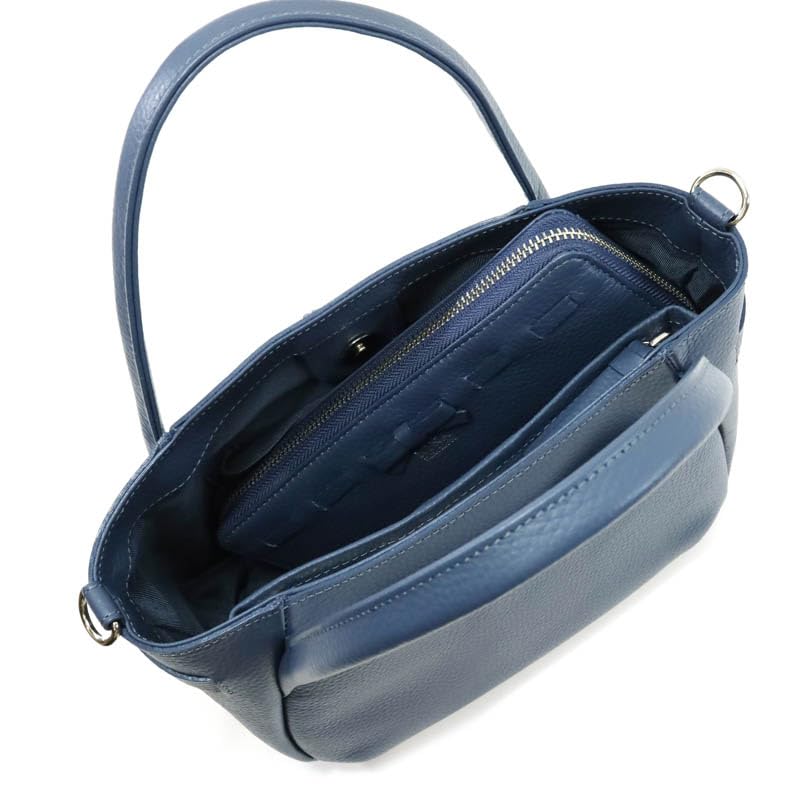 Nina Nina Ricci 2-Way Handbag Venus Bag 30-0259 Women's Navy