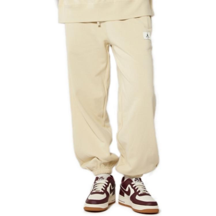 Jordan Casual Pants Women's Ecru Moderate Cuffed Pants DQ4608-234