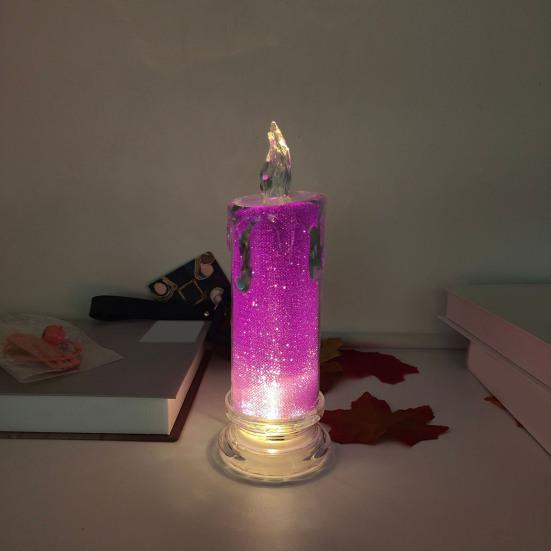 Tear Drop LED Candle Light Flameless Flickering Candles Decorative Atmosphere Night Light for Romantic Dinner Wedding And Home Decor
