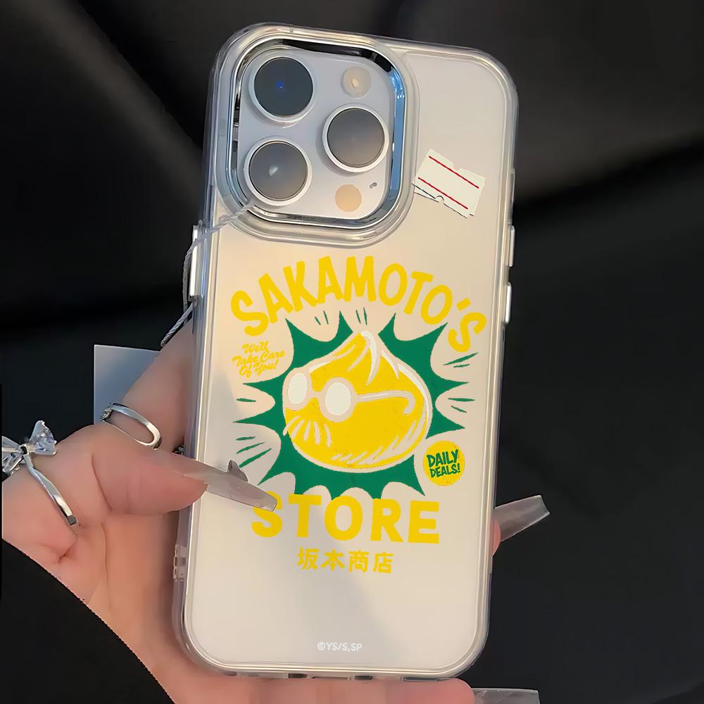

Anime SAKAMOTOS DAYS Hot Phone Case For IPhone 17 16e 16 15 14 13 12 11 Mini Pro Max X XSMAX 8 7 Air Plus Transparent Soft Cover iPhone 12 Pro