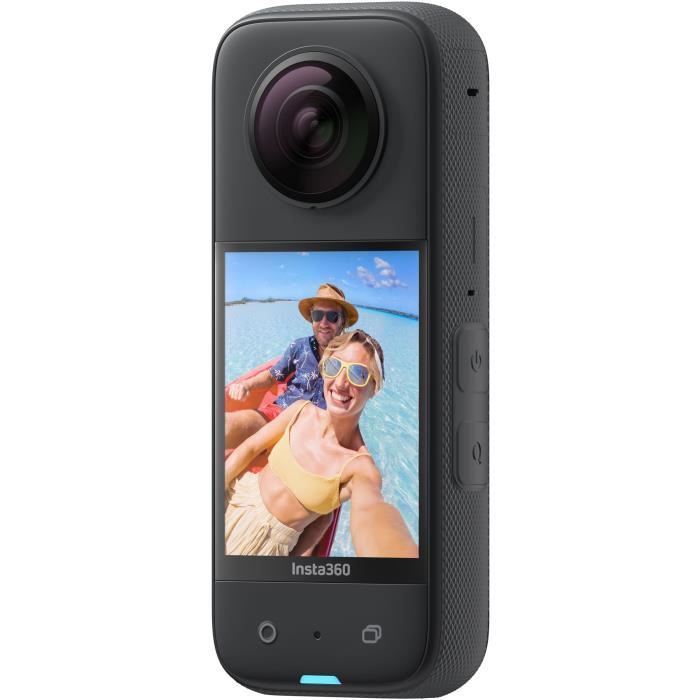 360-kamera INSTA360 ONE X3 - 5.7K - 72MP - Vanntett - Svart