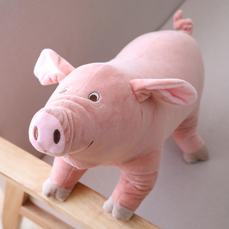 

Pink Pig Plush Toy: Cute Birthday Gift, Customizable Design, One Piece 25 cm