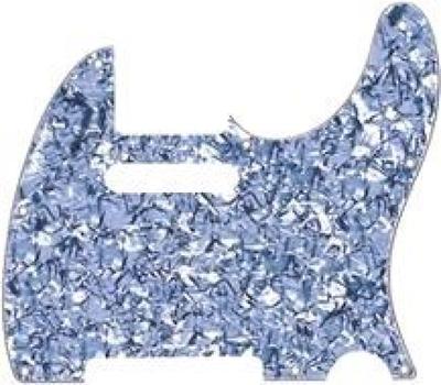 Pickguard USA Genuine Parts Fender Pickguard Standard Tele 8 Screw Holes Black Pearl 4 Ply Fender USA Compatible for Telecaster 992151000