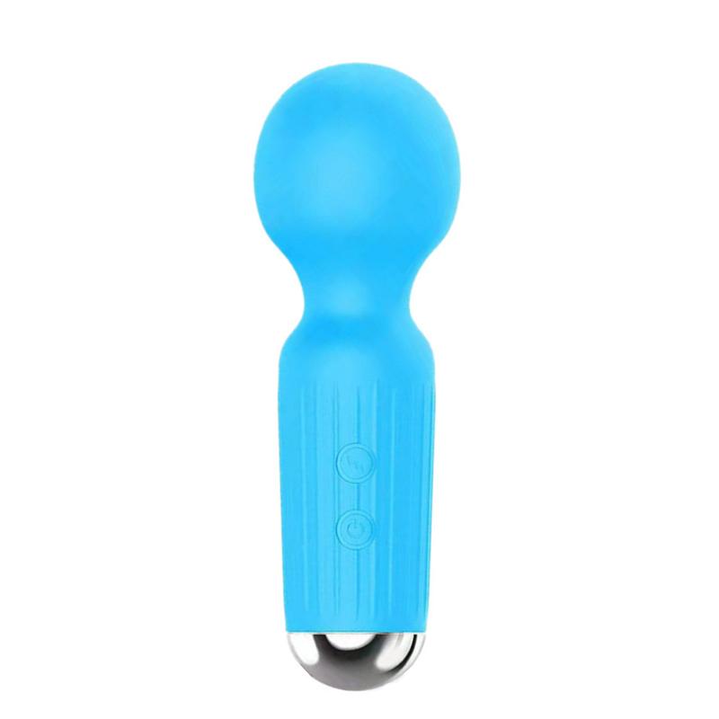 Mini Vibrators Female Masturbator Portable Silicone Vibrating Stick G Spot Massager Magic Wand AV Vibrator Sex Toys for Women