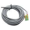 1PC Temperature Sensor 4M Cable Length Wall Mounted Boiler Water Tank Temperature Sensor Probe 10K 4M Cable 316L Sensor 5*0.6cm