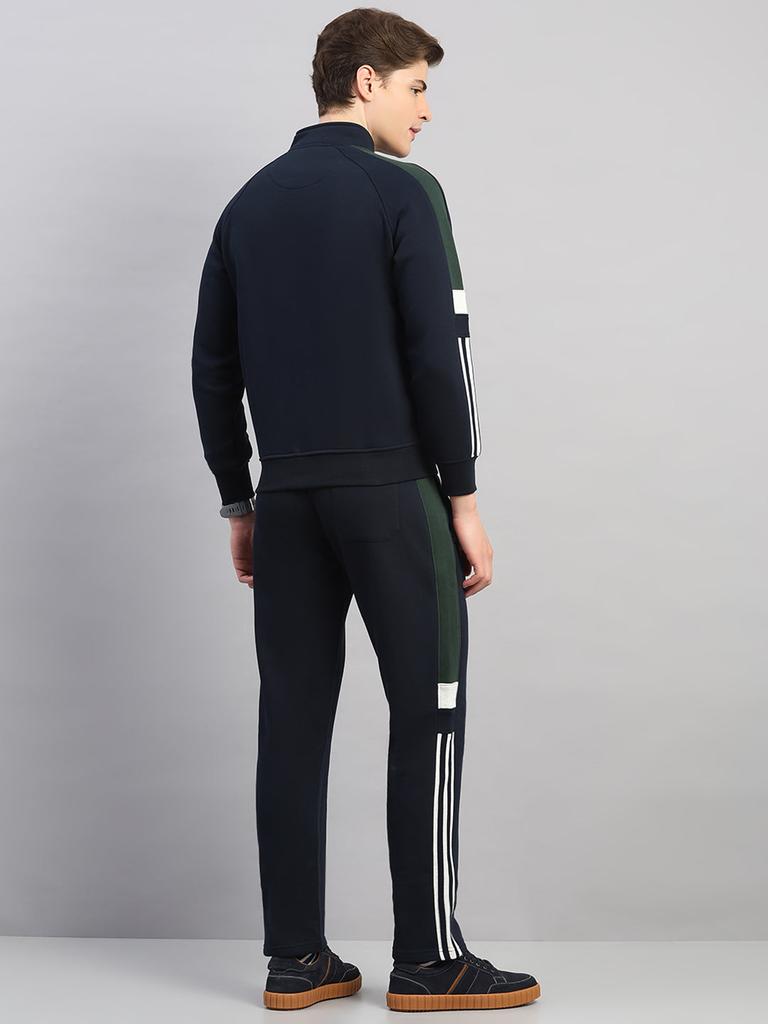 MONTE CARLO Mens Regular Fit Solid Tracksuit
