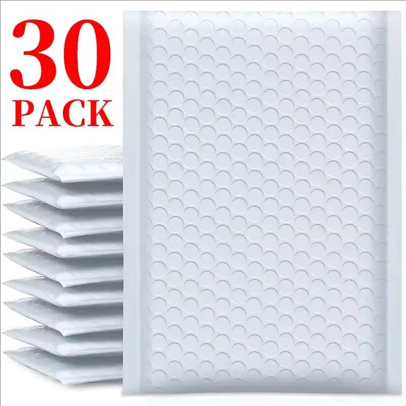50-10Pack Bubble Envelopes Bags Self Seal Adhesive Padded Bubble Mailers Shockproof Anti Drop Envelopes Mailing Waterproof Bags