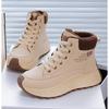 Women'S Winter New Thick-Soled Height-Increasing Warm High-Top Shoes Short Boots Anti-Slip Soft-Sole Versatile Boots, Women Shoes