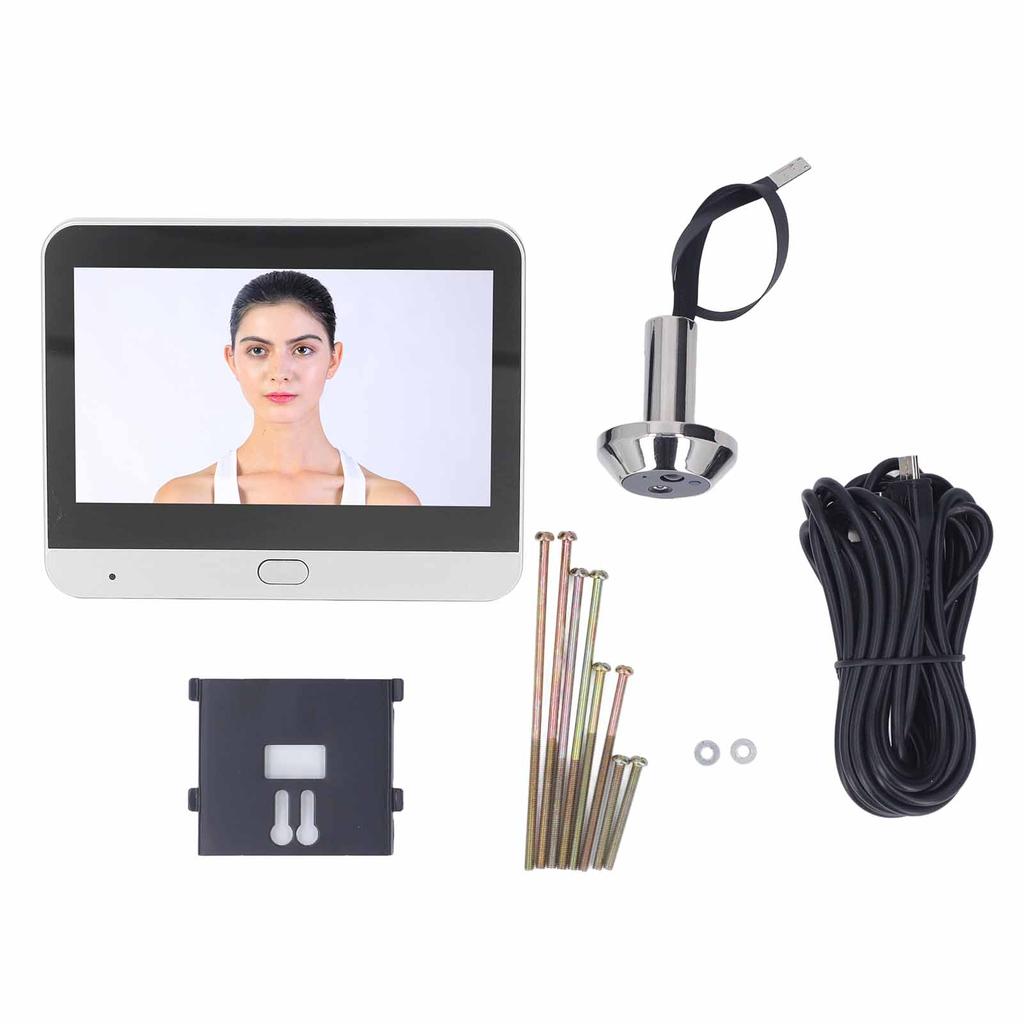 Wireless Peephole Camera 1080P 120 Degree Viewing Night Vision Intercom Digital Door Viewer with