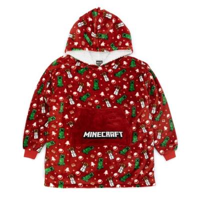 Childrens/Kids Oversized Christmas Hoodie Blanket