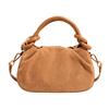 Retro portable shoulder bag spring and summer new messenger bag casual solid color commuter women's bag