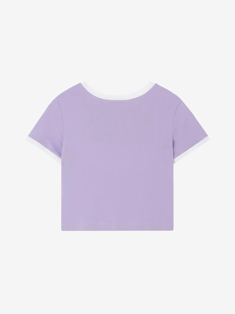Lige Ringer T-Shirt Purple