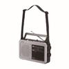 Toshiba Heimradio TY-HR4(S) mit LED-Licht, langlebigem Akku, Skalenanzeige, Abstimmleuchte und Schultergurt