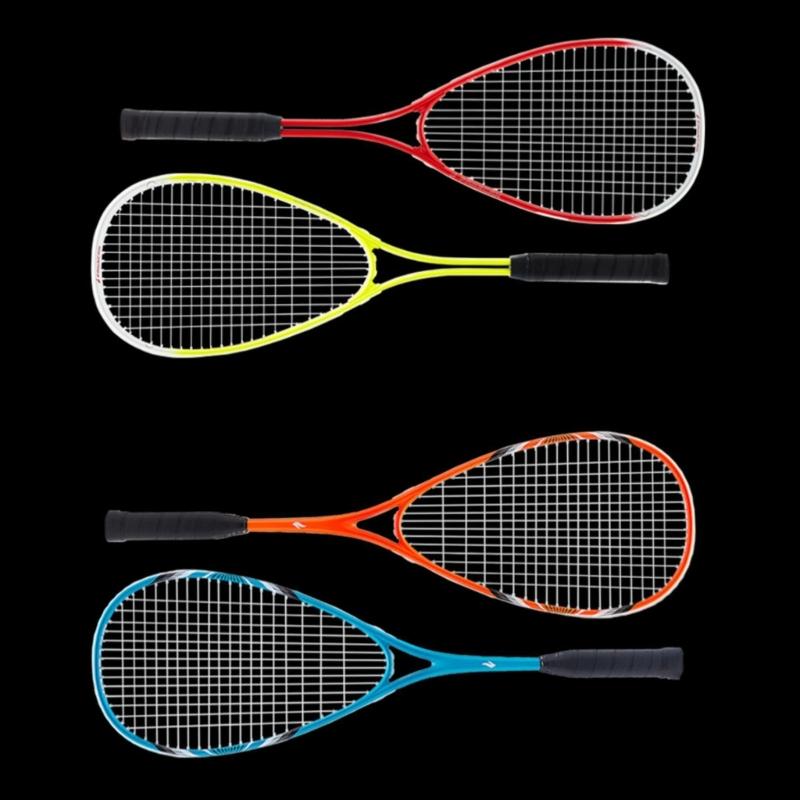 Beginner Training Squash Racket NonSlip Handle Aluminum Alloys Frame Squash Racquet Squash Training Paddles for Men Women