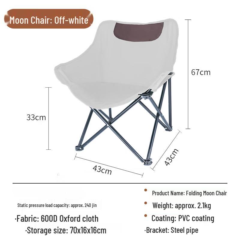 Upgraded Portable Camping Moon Chair