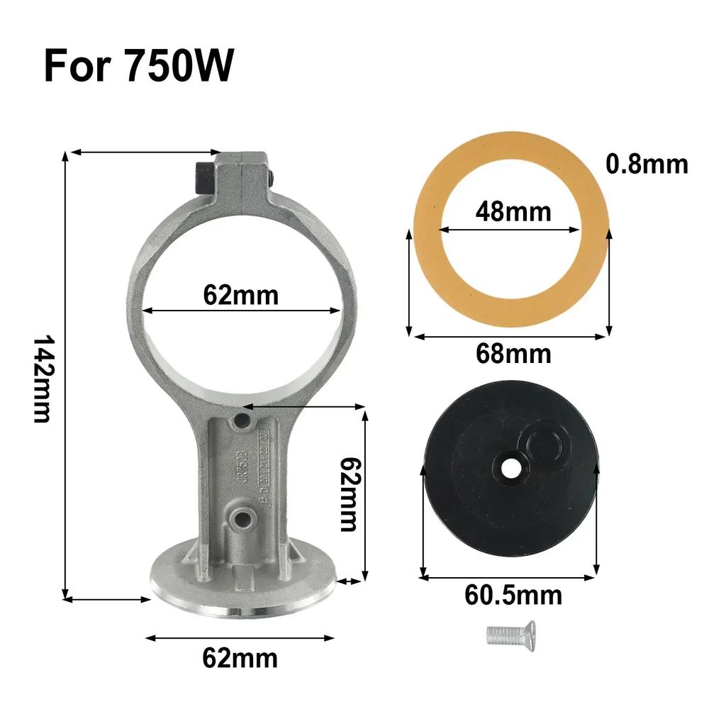 4 Für Ottos Öl-Leise Luftpumpe Kolbenring Luftkompressor Pleuelstangenbaugruppe Zylinder Druckplatte 550W 750W 1100W