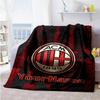 Ac Milan Personalized Name Blanket Cozy Customizable Blanket Soft Warm Cozy Great for Bed Couch Nap Picnics Four Seasons Universal