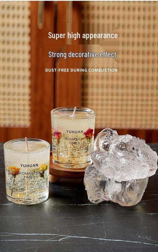 High-End Jelly Wax Scented Candles Kit - DIY Handmade with Multiple Wax Materials
