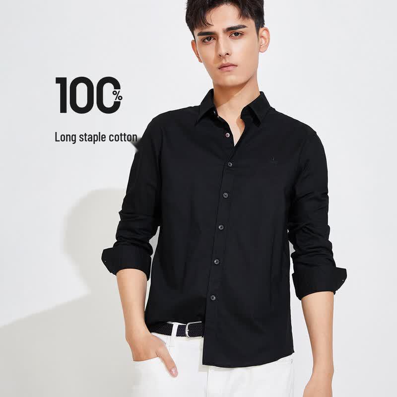 Navegare Men s Pure Cotton Long Sleeve Shirt L