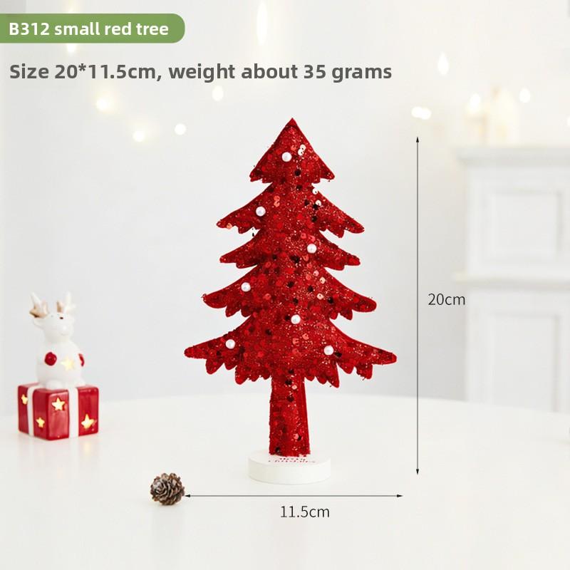 Christmas Table Decoration Items, Atmosphere-sustaining Scene Setting, Arrangement, Non-woven Fabric Three-dimensional Christmas Tree