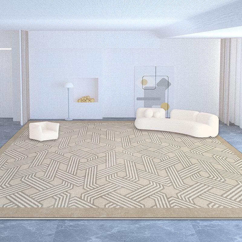 Luxurious Waterproof Velvet Carpet for Living Room and Bedroom
