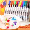 Magical Water Painting Pen Colorful Mark Pen Markers Floating Ink Pen Doodle Water Pens Children Montessori Early Education Toys