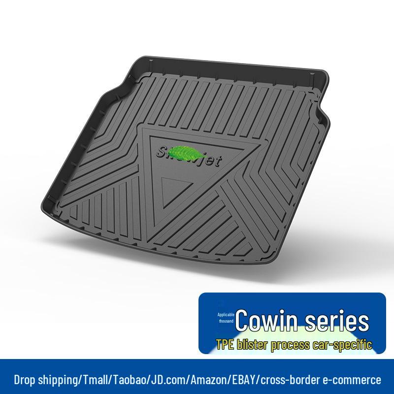 

Eco-Friendly Waterproof TPE Trunk Mat for 2020 Cowin Xuanyi Trunk Mat