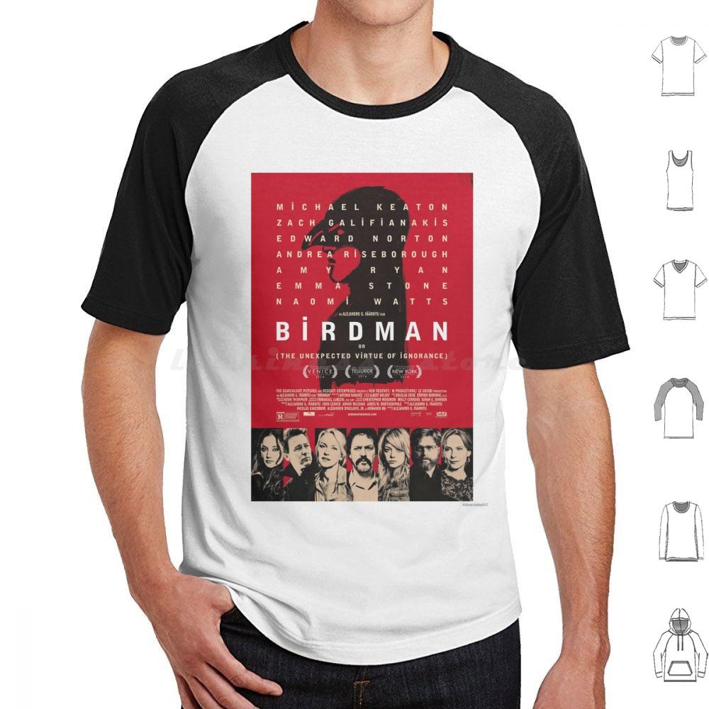 Birdman Or The Unexpected Virtue Of Ignorance Movie Shirt T Shirt Big Size 100 Cotton Movies Birdman Birdman Movie