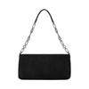 By Far Holly Series Zipper Vintage Calfskin Underarm Shoulder Bag Women bags Black 21FWHOLLSBLPFLLAR
