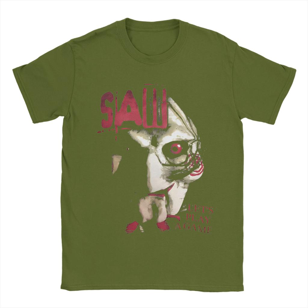 FRIDAY 13TH  TShirt Mens Round Neck Short Sleeve Clothes Jason Voorhees Horror Movies Friday 13th Cotton Summer Clothing