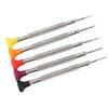 5Pcs Micro Mini Precision Screwdriver 5 Blades Non-slip Watch Repair Kit Boxed Cross & Flat Screw Driver Set Strap Disassembly