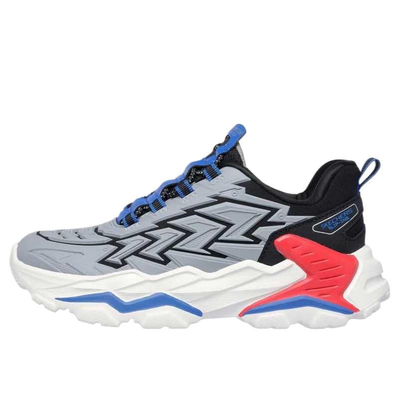 Skechers Skech-Bots 2.0 Comfortable Versatile Fashionable Trendy Kids Running Shoes Kids sneaker Gray 403893L-GYBK 28.5