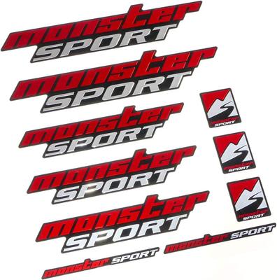 MONSTER SPORT MONSTER Premium-Aufkleber 185×230mm 896118-0000M