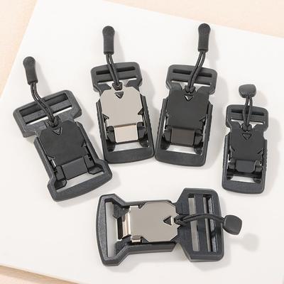 New 20/25/32/38mm Quick Release Buckle Black Magnetic Buckles Adjustable Button Belt Buckle Garment Accessories for Men