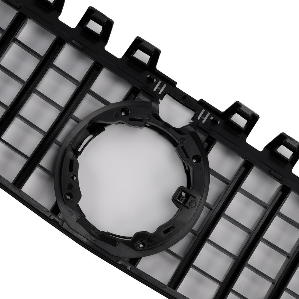GT-Style Front Bumper Grille Fit Mercedes Benz A-Class W177 2019-2023 Black