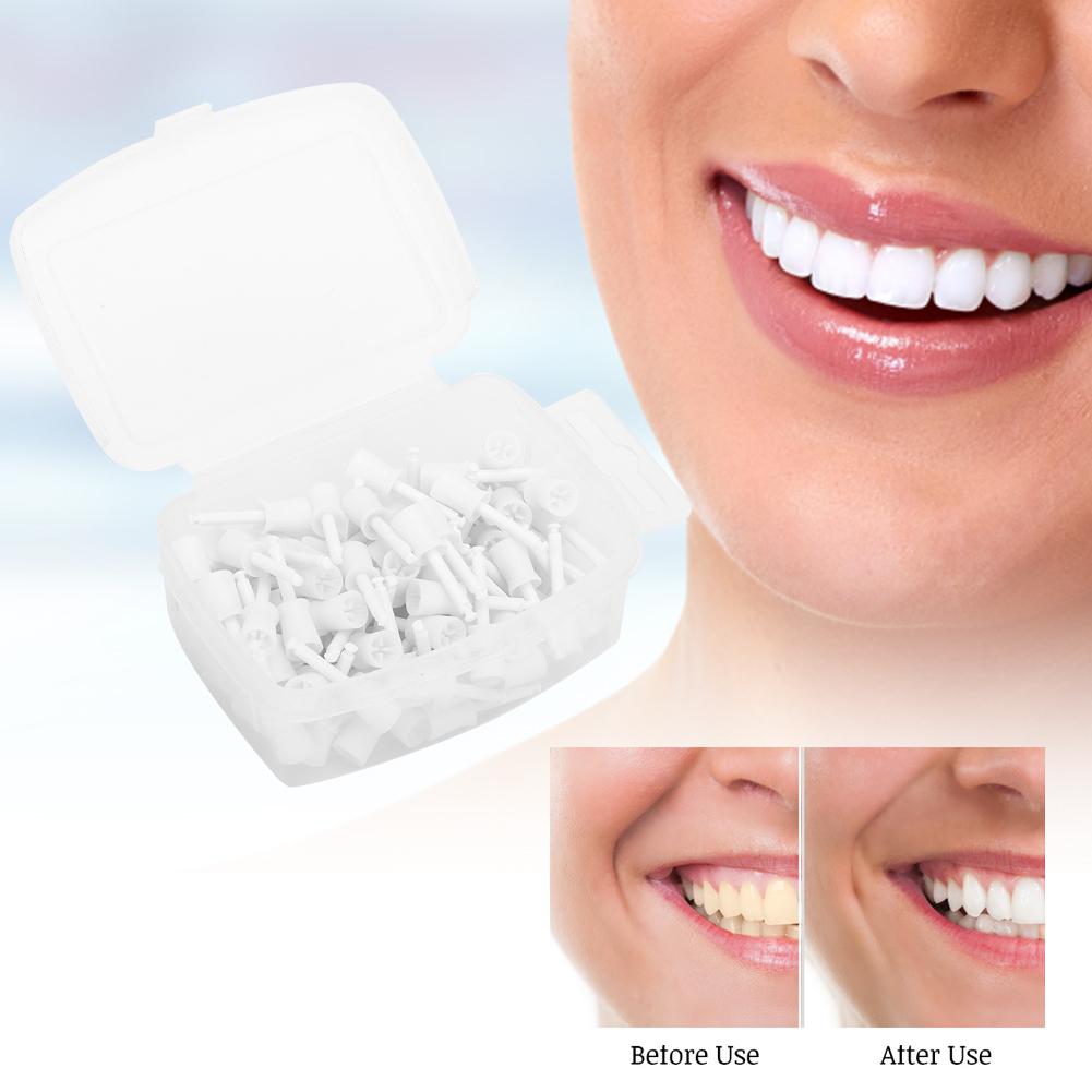 100pcsbox Disposable Dental Polishing Cup Dental Materials Dental Accessory