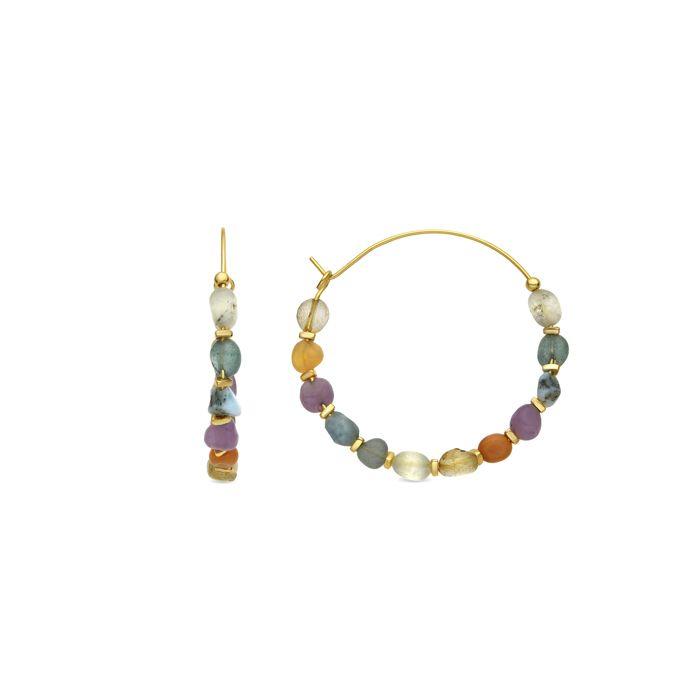 Boucles d'oreilles - Luxenter - Terma - Plaqué or - 18k - Doré