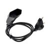 Reliable Power Adapters Cord Straight EU4.0mm to Straight EU4.0mm Connectors Wire Extension Line for Computer Monitor