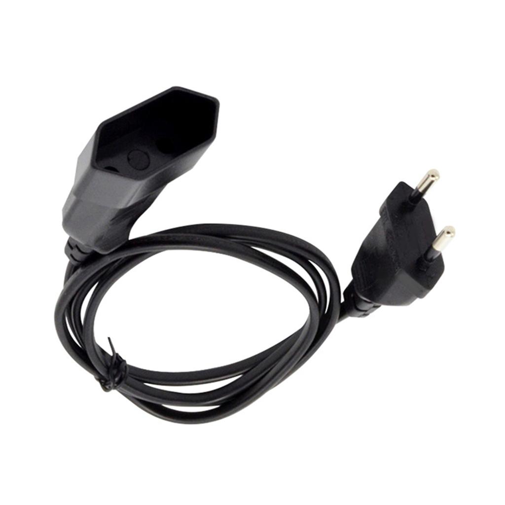 Reliable Power Adapters Cord Straight EU4.0mm to Straight EU4.0mm Connectors Wire Extension Line for Computer Monitor