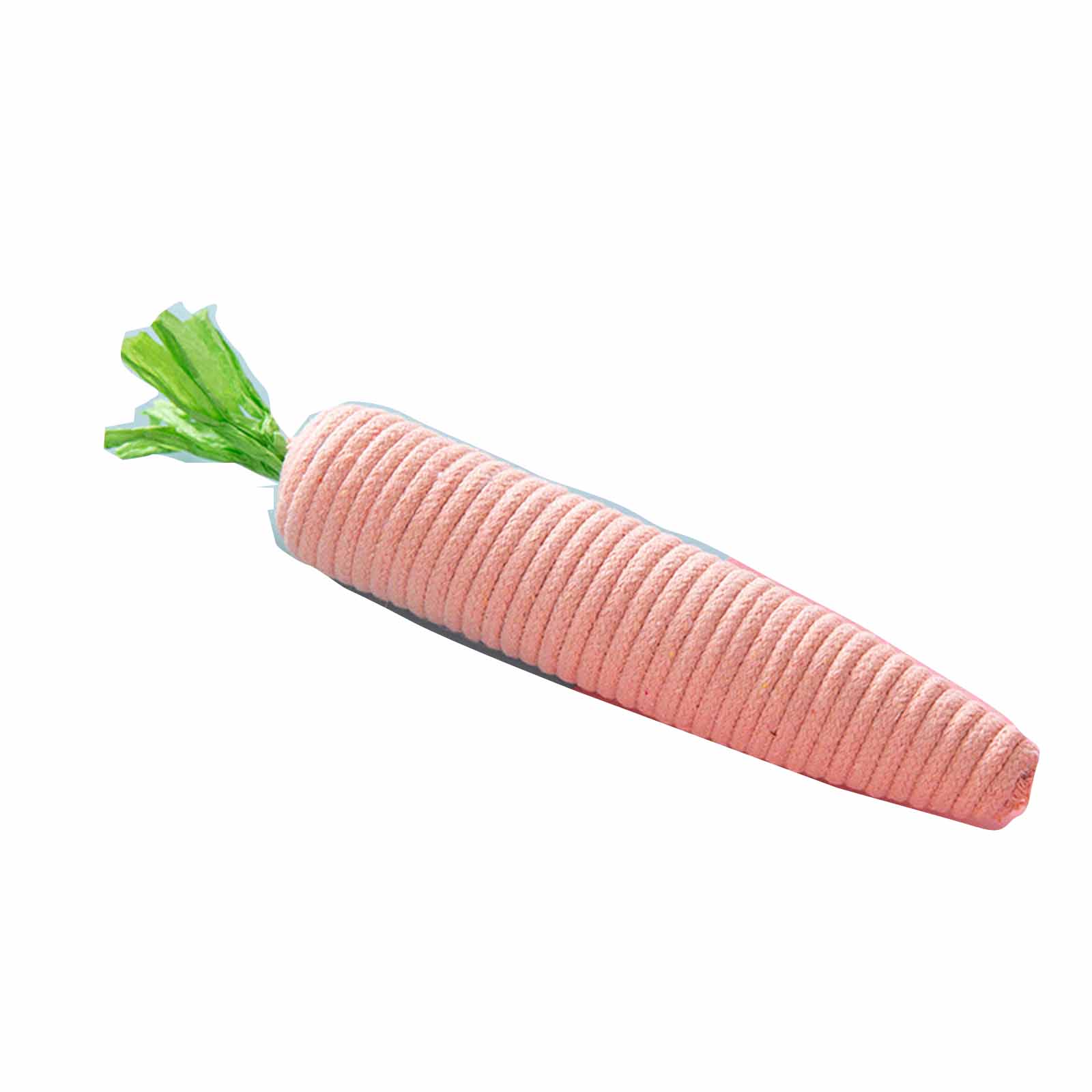 Cute Carrot Toy, Sound-Making Teaser, Self-Entertaining and Stress-Relief Gadget for Kittens, Teeth Grinding and Scratching Toy One Size