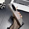 For Oppo Find N6 Case High Definition Transparent Dual Hinges Protection Magnetic Suction Wireless Charging Cover