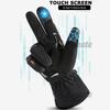 Winter motorcycle riding gloves touch screen waterproof warm electric vehicle gloves