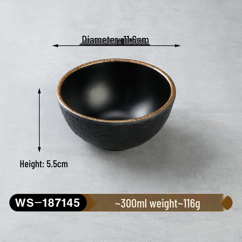 Melamine Imitation Porcelain Hot Pot & BBQ Plate with Handle