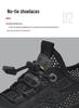 2022 Men's Summer Casual Leather Mesh Shoes – Fashionable & Breathable Handmade Design