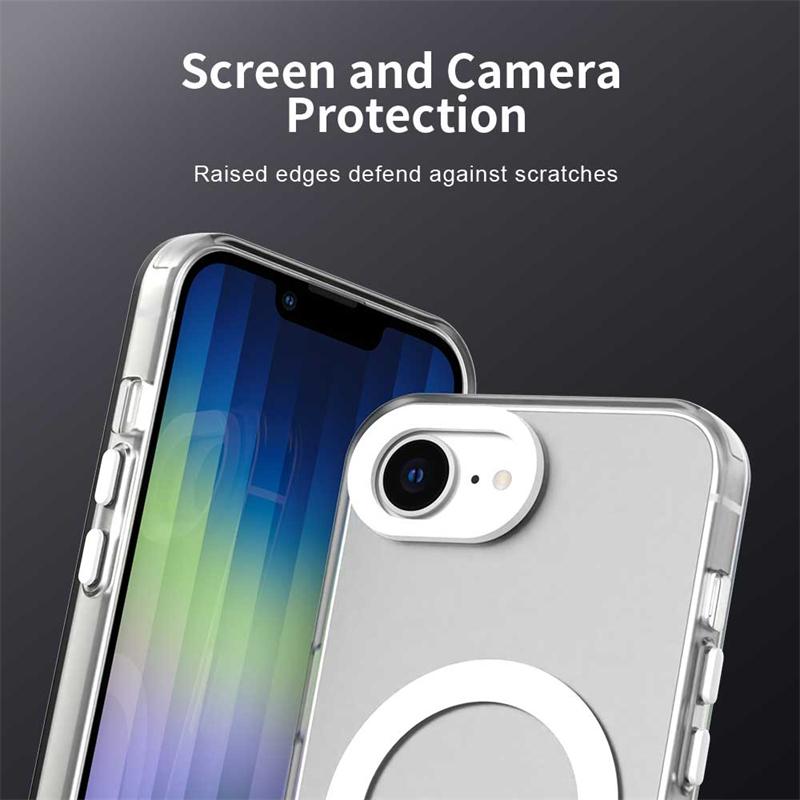 Pro iPhone 16E Pouzdro Kryt iPhone 16E Capas Nová Barva Nárazuvzdorný Bezdrátové Nabíjení Magnetický Matný Fundas iPhone 16E iPhone16e