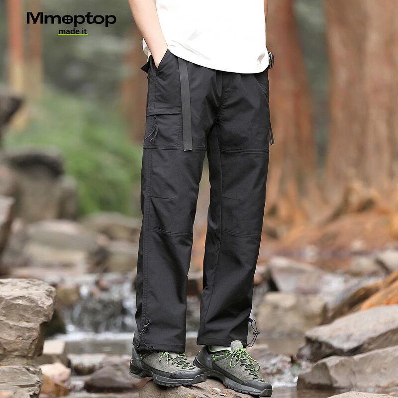 MMOPTOP Men's Outdoor Tactical Windbreaker Cargo Pants