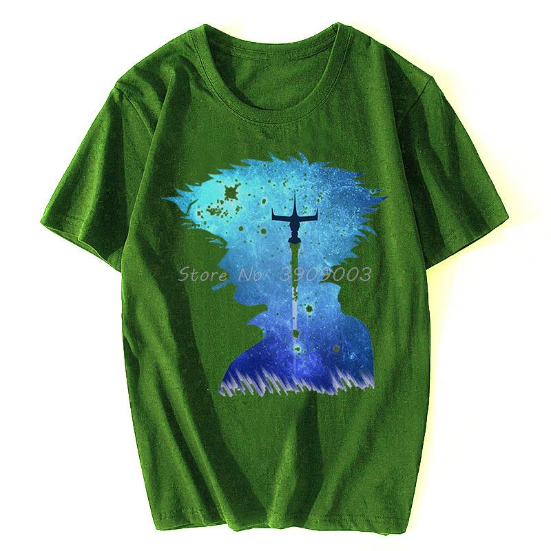 Bounty Hunter Cowboy Space Bebop Spike Spiegel Funny Anime Tshirt Men Cotton Casual Funny T Shirt Unisex Streetwear T-shirt